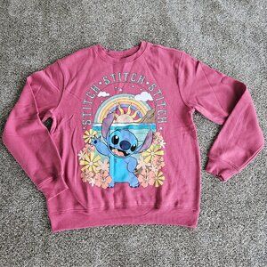 Disney Stitch Junior Roomy Sweatshirt size XL NWT